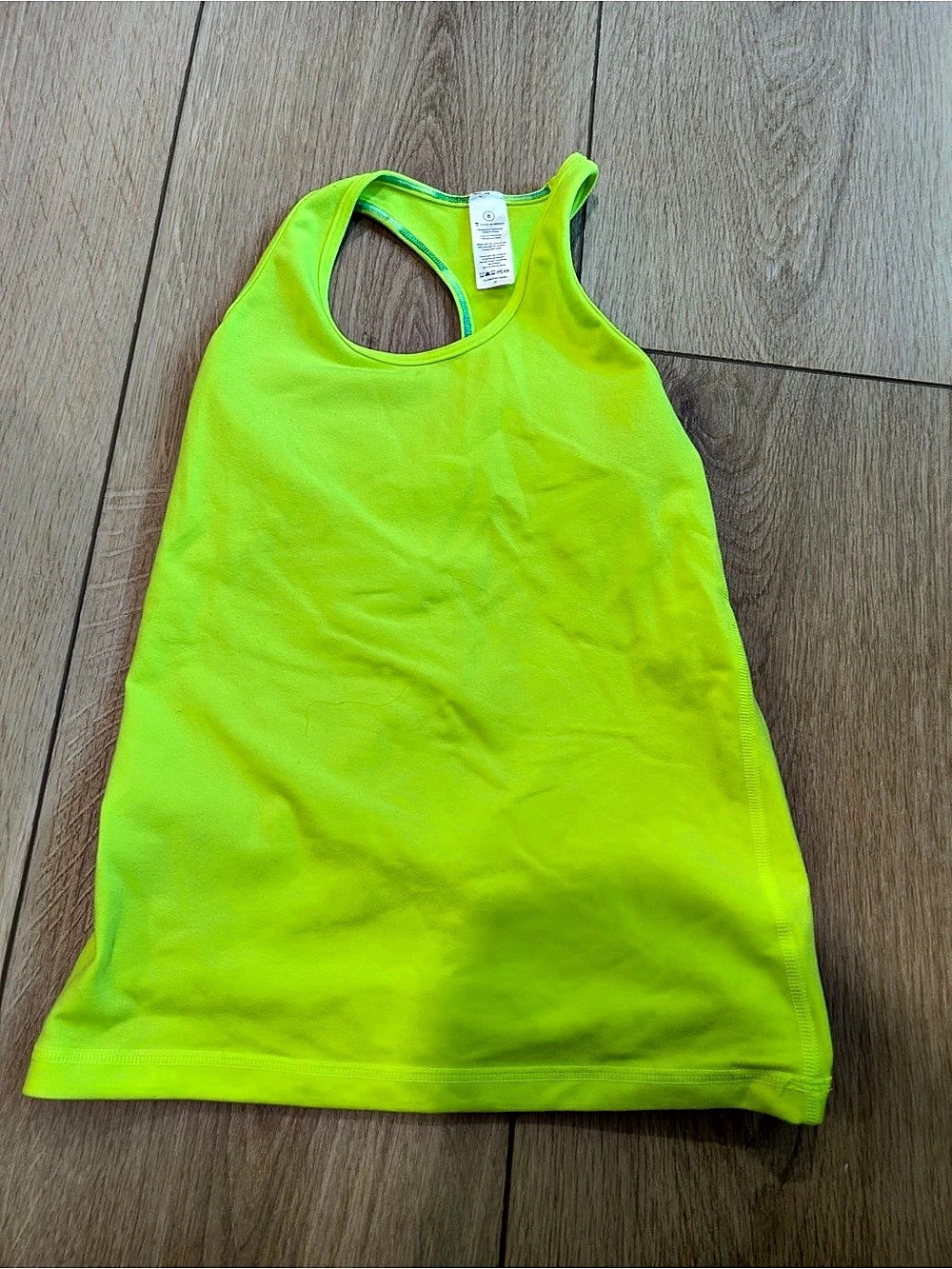 Athletic Tank in Green Size 8 Like New